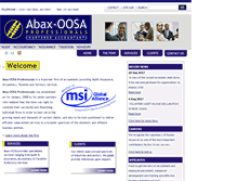 Tablet Screenshot of abax-oosa.com